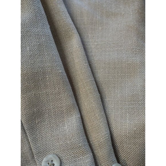 Vintage Ralph Lauren Chaps Tan Sports Suit Jacket Blazer 42 Short Union Made - Picture 11 of 11